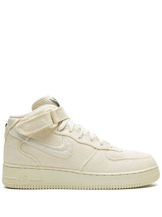 Nike x Stussy Air Force 1 Mid "Fossil"