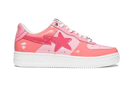 A BATHING APE BAPESTA LOW "Pink"