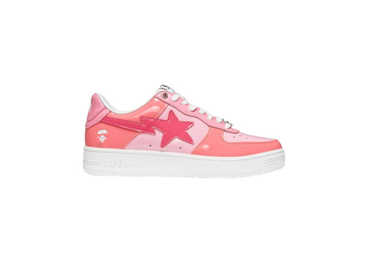 A BATHING APE BAPESTA LOW "Pink"