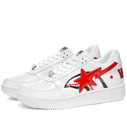 A BATHING APE BAPE STA LOW 'Shark White'