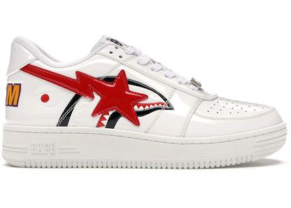 A BATHING APE BAPE STA LOW 'Shark White'