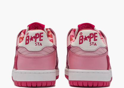 A Bathing Ape Bape SK8 Sta ABC Camo Pink