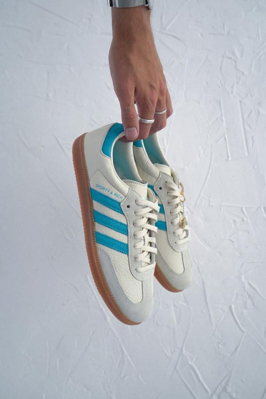 adidas Samba OG Sporty & Rich Cream Blue