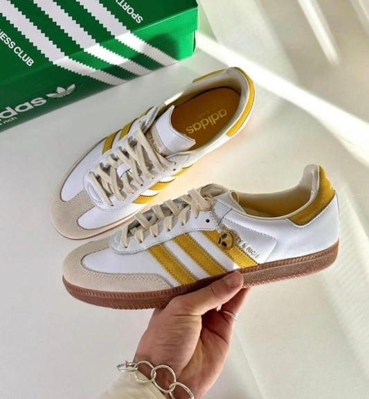 adidas Samba Sporty & Rich White Bold Gold