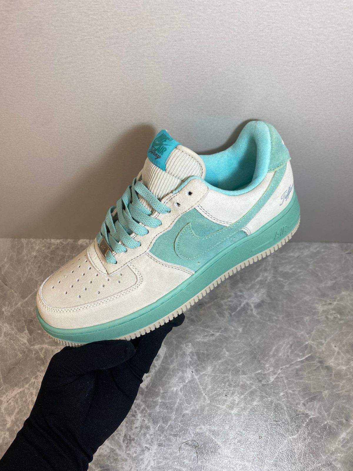Nike X Tiffany Air Force 1's