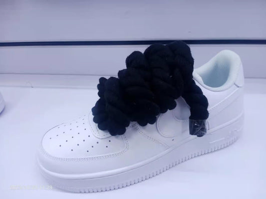 Rope Lace Air Force 1 Black