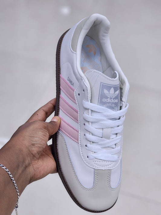 Adidas Samba OG "White/Pink''