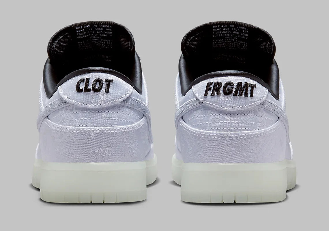 Nike Dunk Low CLOT Fragment White